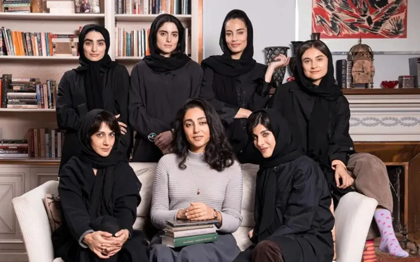 'Leer Lolita en Teherán', película de Eran Riklis sobre la autora Azar Nafisi. Con las actrices Golshifteh Farahani, Zar Amir Ebrahimi y Mina Kavani. (Crédito IMDB)