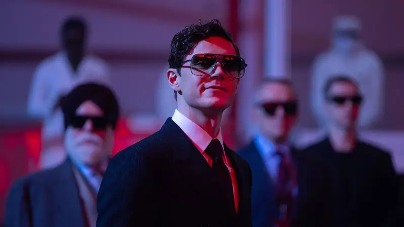 Evan Peters en una escena de Tron: Ares