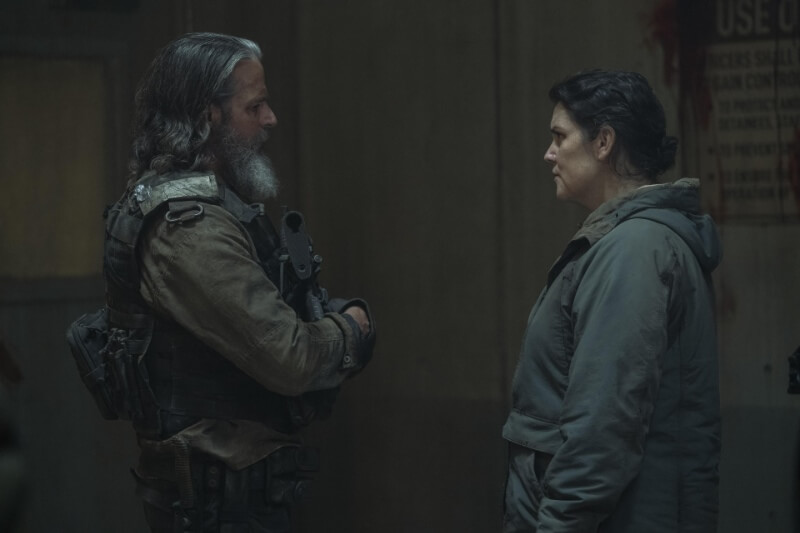 Perry e Kathleen no episódio 5 de 'The Last of Us'