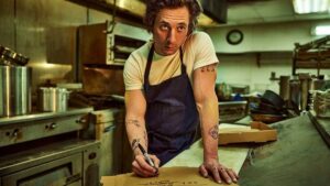 Jeremy Allen White na 3ª temporada de The Bear (Crédito: Hulu)