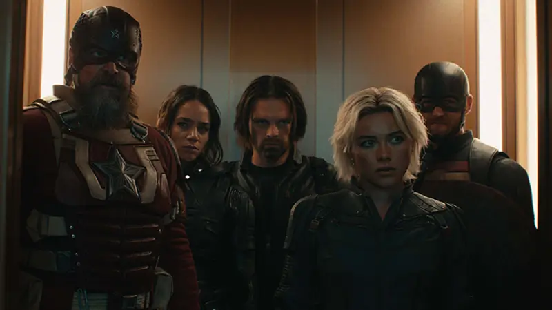 Cena de Thunderbolts da Marvel Studios