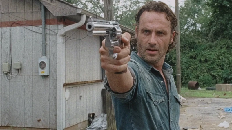 Andrew Lincoln as Rick Grimes. The Walking Dead Serie