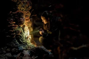 Ellie (Bella Ramsey) encontra vírus Cordyceps mutado em forma de esporos