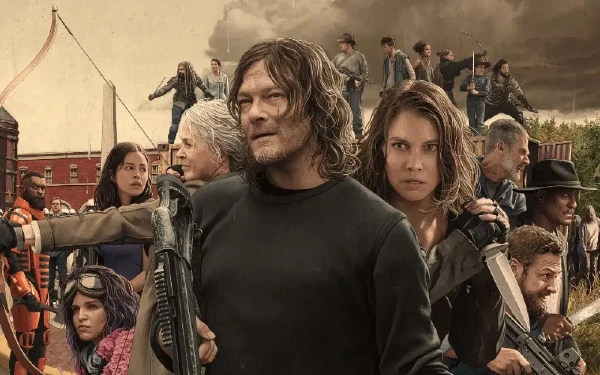 Norman Reedus na série The Walking Dead (Crédito: TMDB)