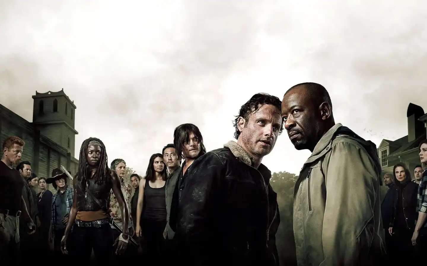 Elenco da série The Walking Dead. (Crédito: TMDB)