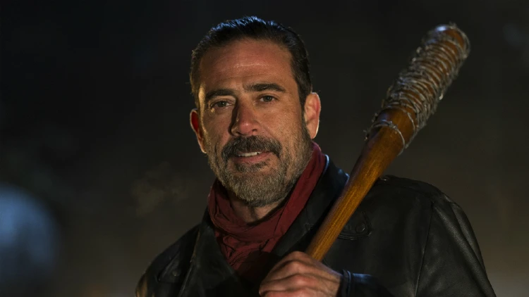 Jeffrey Dean Morgan as Negan. The Walking Dead (Crédito: AMC)