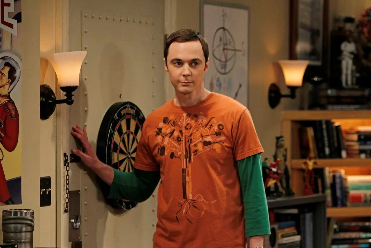 Jim Parsons as Sheldon Cooper in 'The Big Bang Theory'.