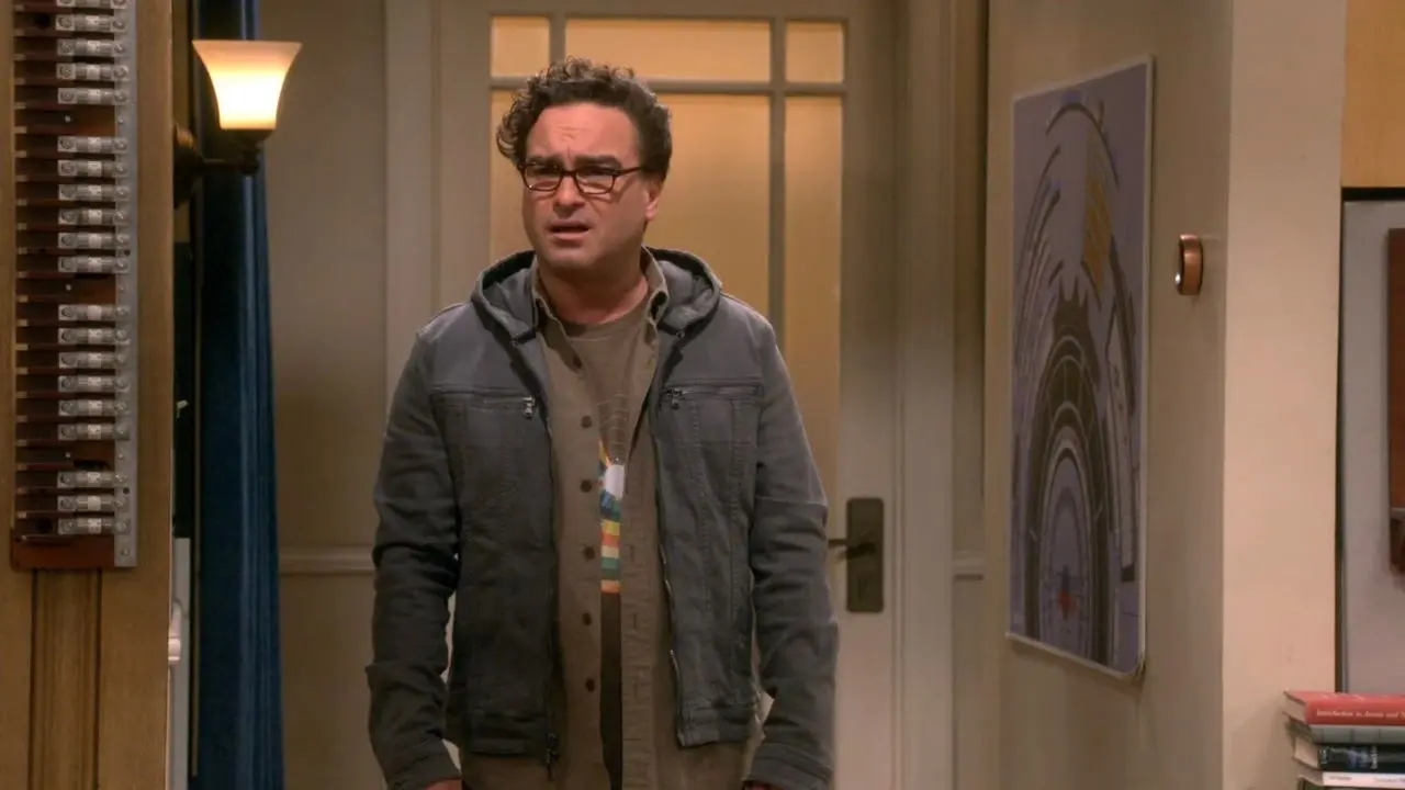 Johnny Galecki as Leonard Hofstadter in 'The Big Bang Theory'.