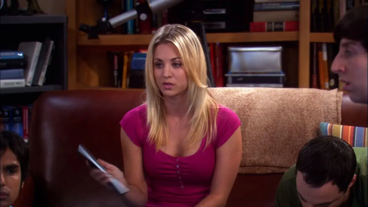 Kaley Cuoco as Penny in 'The Big Bang Theory'.