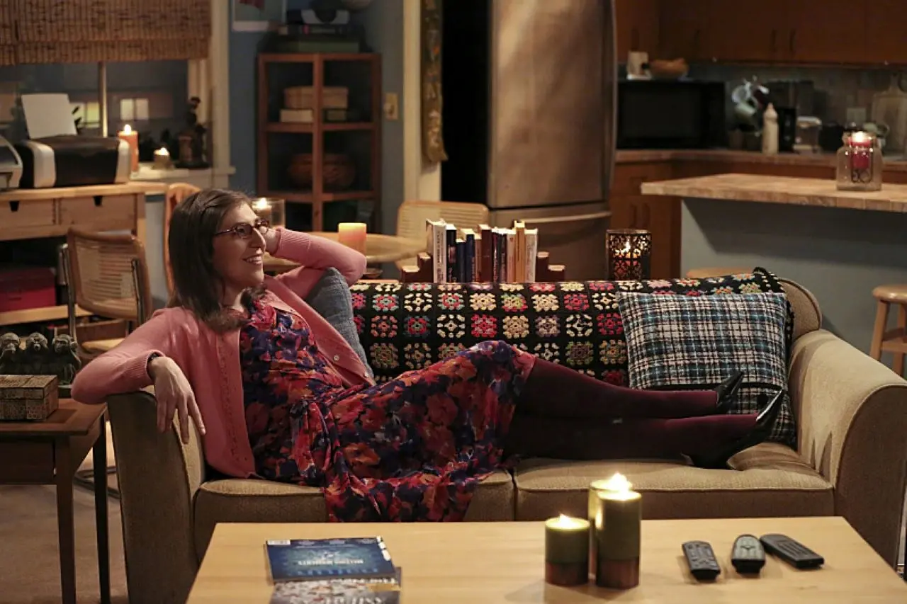 Mayim Bialik as Amy Farrah Fowler in 'The Big Bang Theory'.