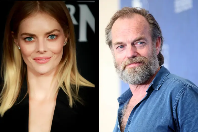 Samara Weaving é sobrinha do eterno Agente Smith de Matrix (Créditos: IMDB)