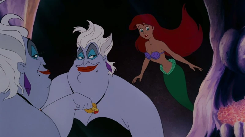 Ursula from ‘The Little Mermaid’ (1989).