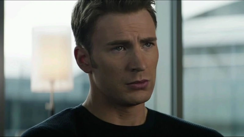 Chris Evans as Steve Rogers (Captain America).