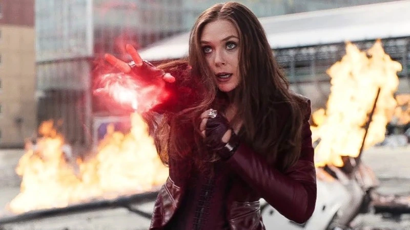 Elizabeth Olsen as Wanda Maximoff (Scarlet Witch).