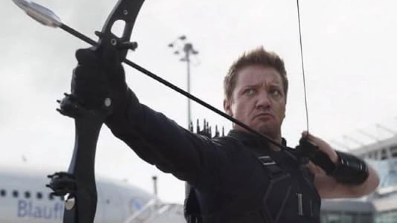 Jeremy Renner as Clint Barton (Hawkeye).