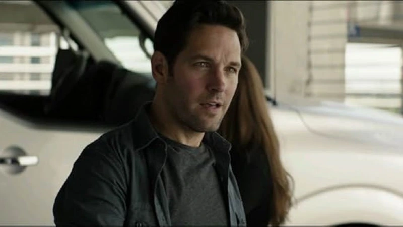 Paul Rudd as Scott Lang (Ant-Man).