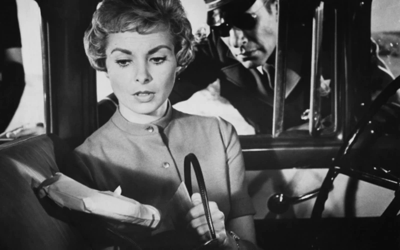 Janet Leigh interpretando al personaje de Marion Crane en la película de terror de Alfred Hitchcock, Psicosis. (Crédito: IMDB)