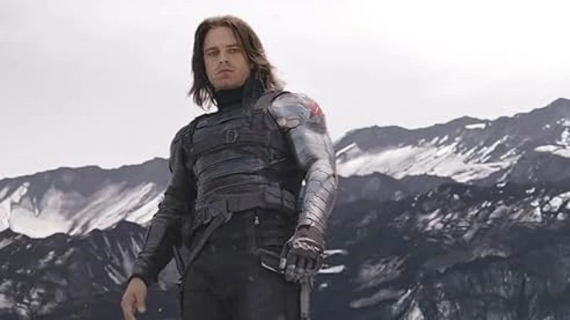 Sebastian Stan as Bucky Barnes (Winter Soldier).