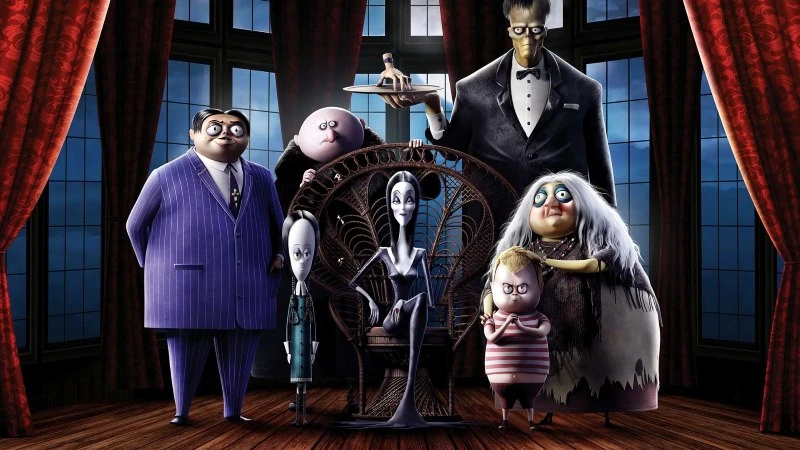 Image from the movie 'The Addams Family' (2019).