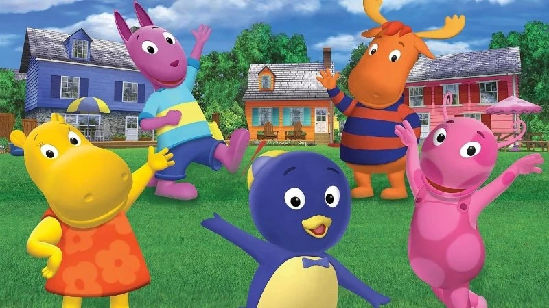Promotional image from the children's show 'The Backyardigans'.