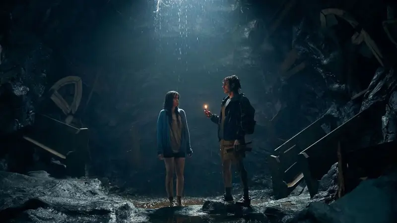 Alison Brie and Dave Franco in a scene from the movie 'Together'