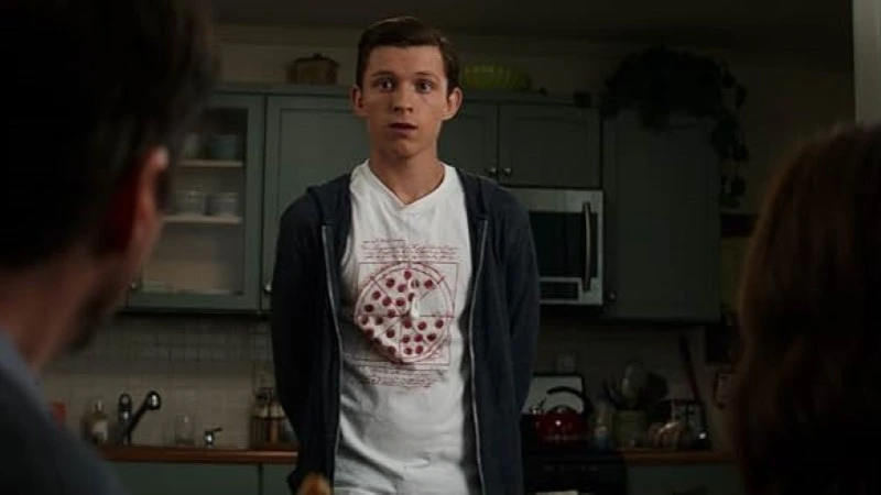 Tom Holland as Peter Parker (Spider-Man).