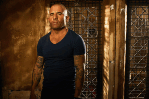 Dominic Purcell caracterizado como Lincoln Burrows em Prison Break