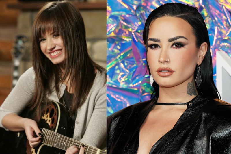 Demi Lovato in different phases: Disney star and non-binary artist