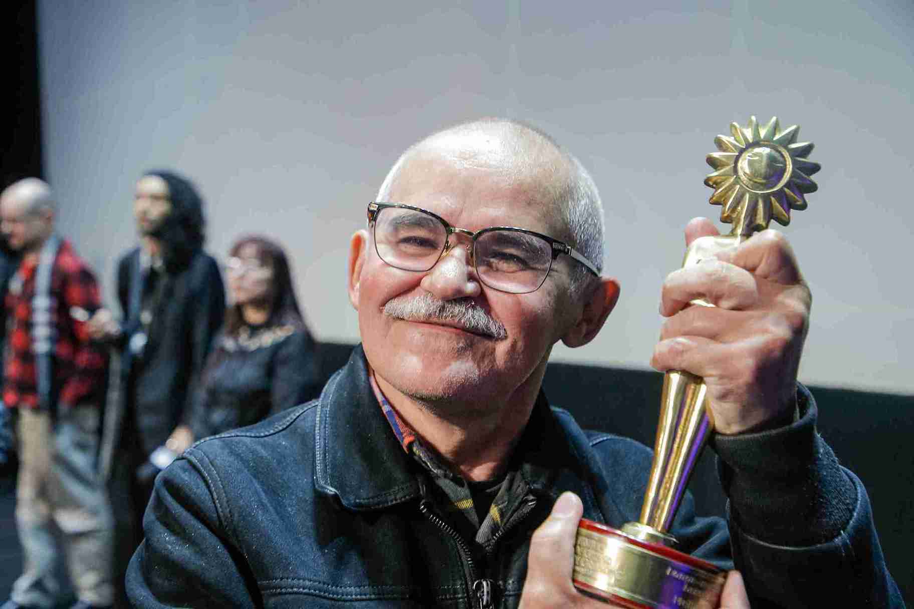 53º Festival de Cinema de Gramado - Melhor ator Gero Camilo, por 'Papagaios' de Douglas Soares (Crédito: Foto oficial no site do Festival, por Edison Vara/Ag.Pressphoto)