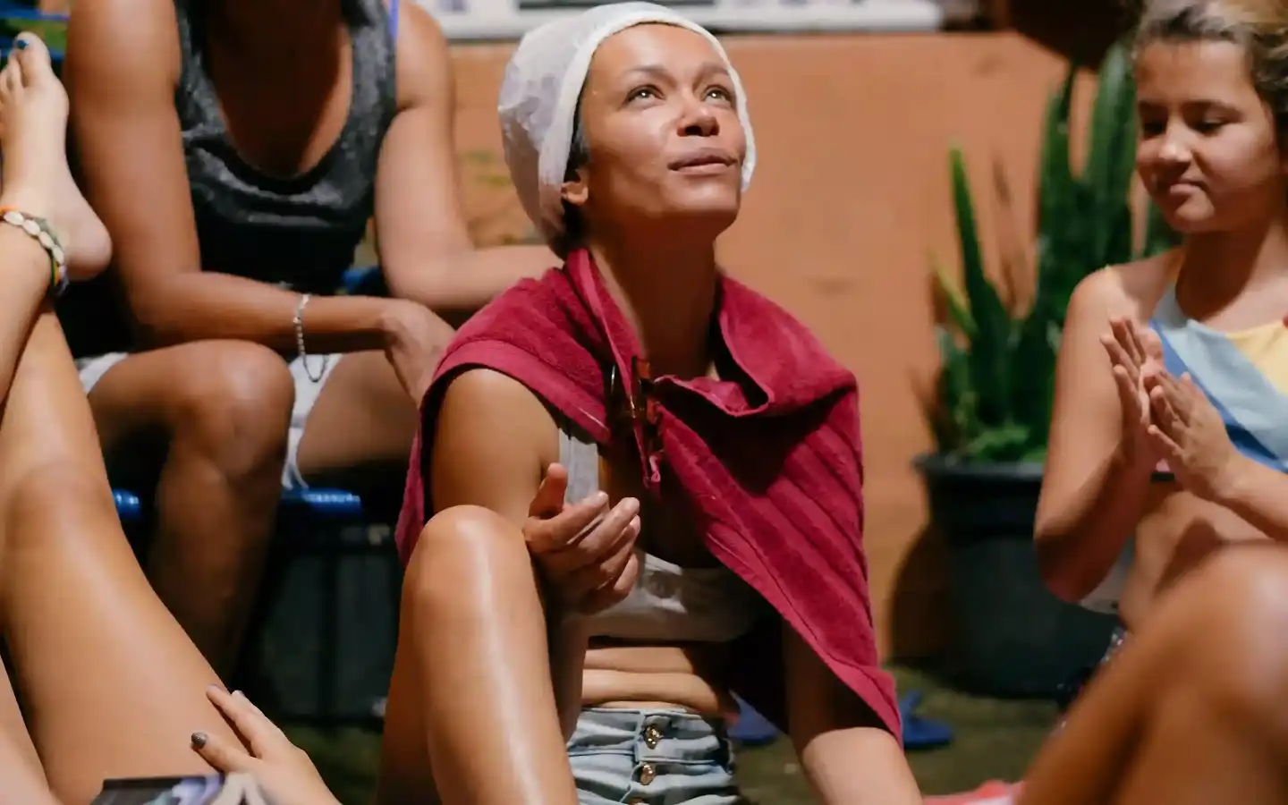 Patrícia Saravy no filme 'Nó' de Laís Melo. (Crédito: IMDB)