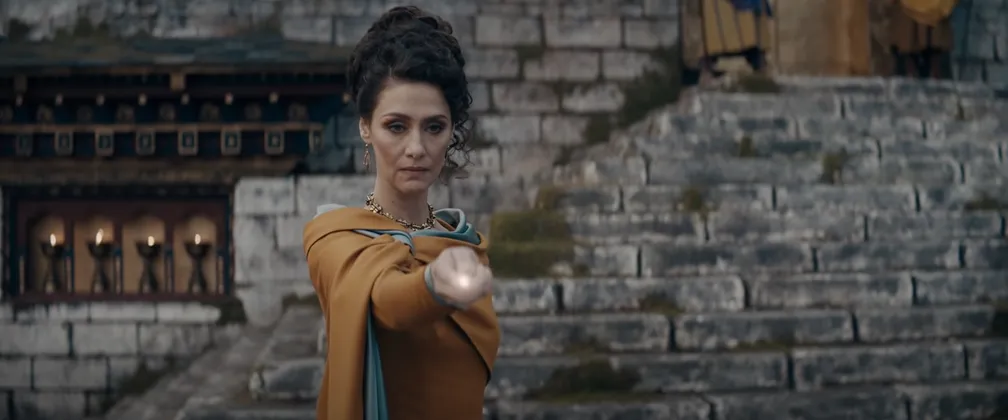 Maria Fernanda Cândido em cena de 'Animais Fantásticos: Os segredos de Dumbledore' (Crédito:  Reprodução/YouTube/Warner Bros. Pictures)