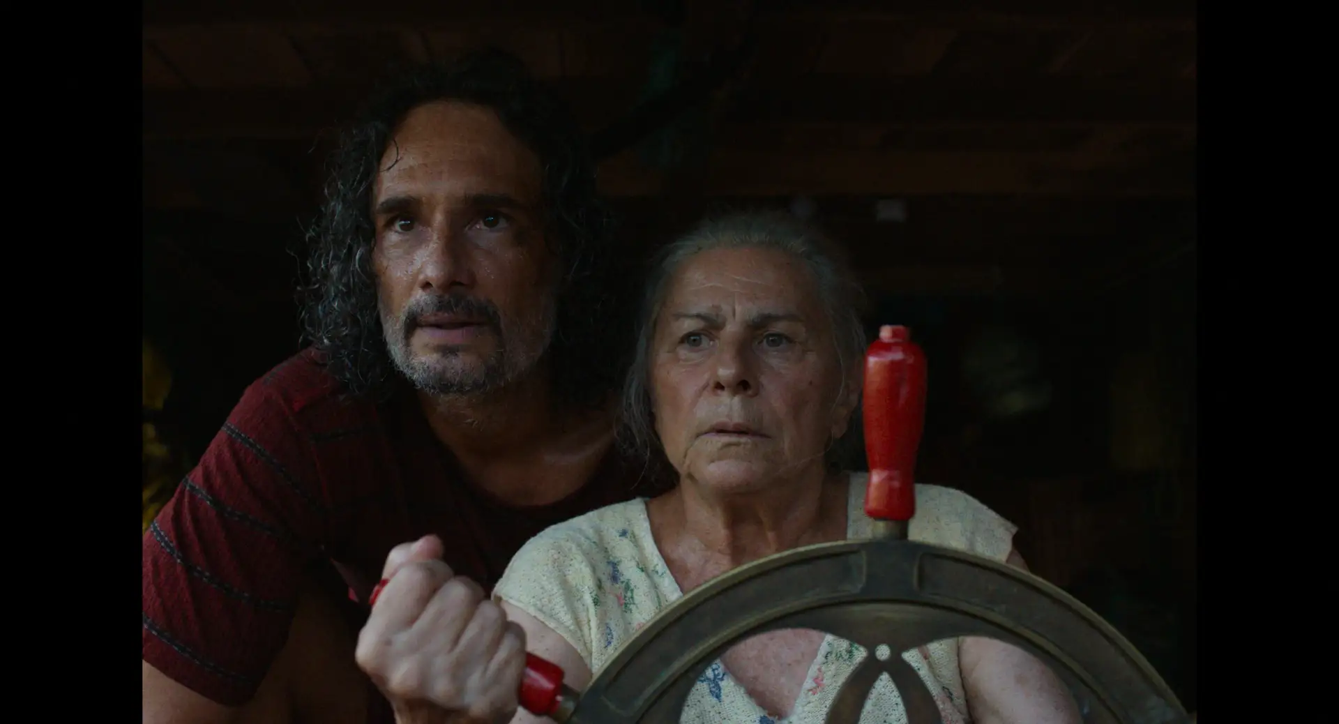 A dinâmica entre Cadu (Rodrigo Santoro) e Tereza (Denise Weinberg) é um dos pilares da trama de O Último Azul
