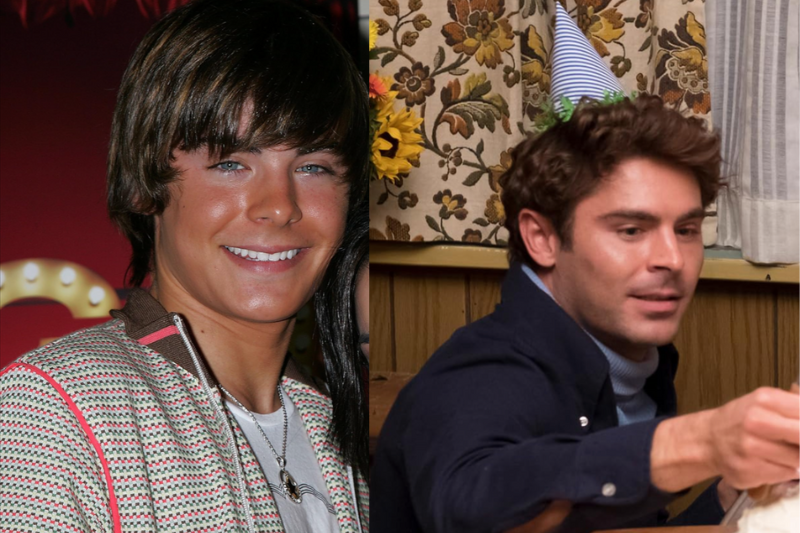 Zac Efron in contrasting roles: school musical and intense physical drama