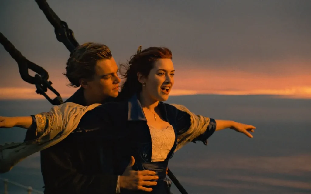 Escena de la película ‘Titanic’.