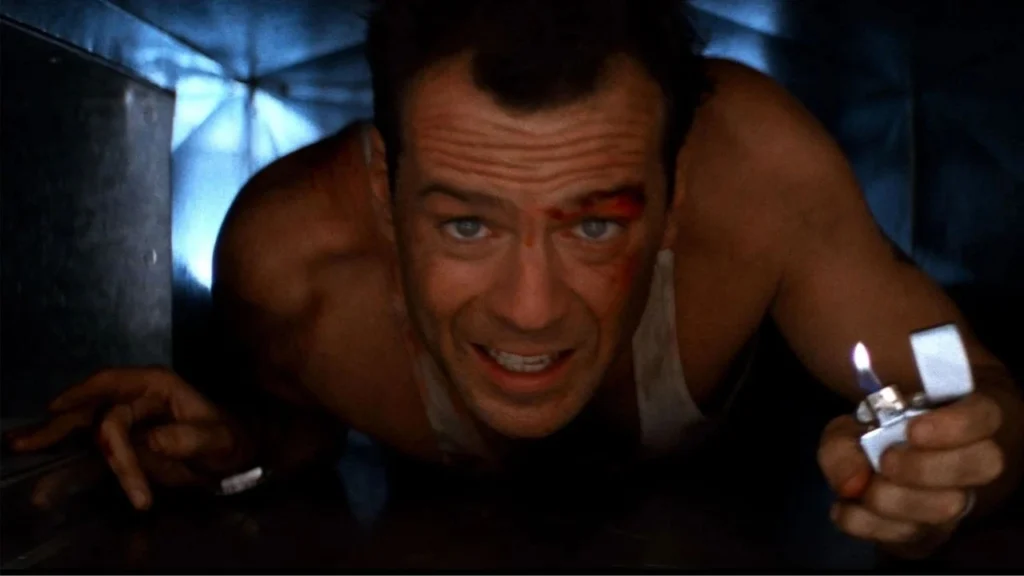 Escena de la película ‘Duro de matar’.