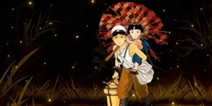 Image from the movie 'Grave of the Fireflies'.