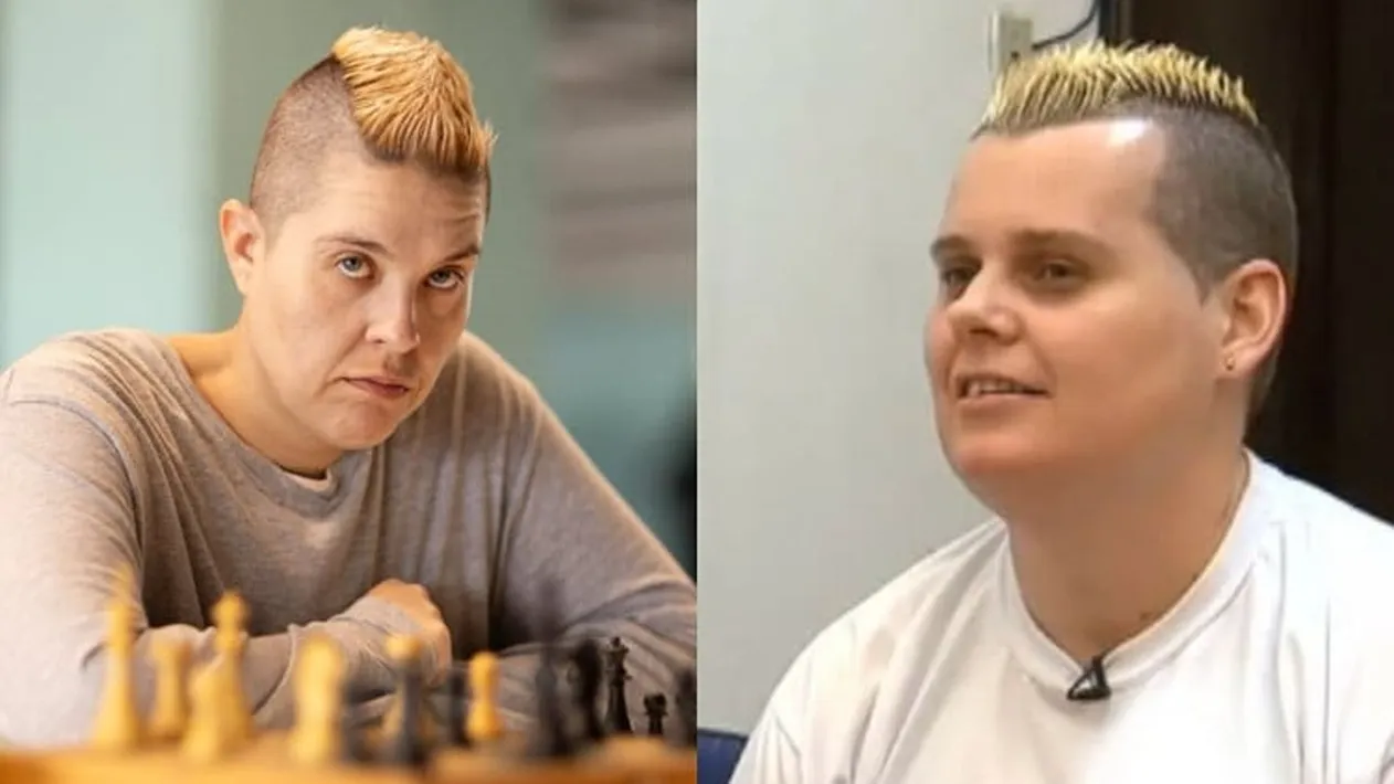 Letícia Rodrigues (esquerda) interpreta Sandra Regina 'Sandrão' (direita)