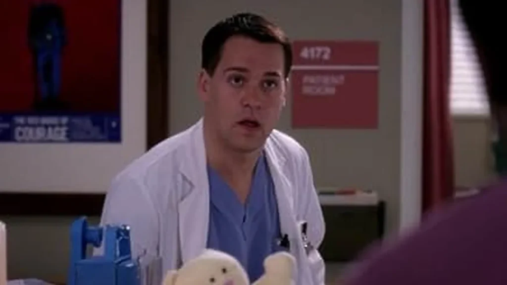 T.R. Knight como George O’Malley en la serie ‘Grey's Anatomy’.