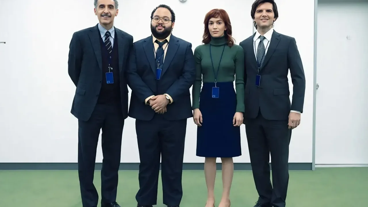 Elenco da série Ruptura (Severance) da Apple TV. (Crédito: TMDB)