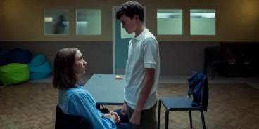 Erin Doherty e Owen Cooper estão em cena o tempo todo durante o episódio (Créditos: Netflix)