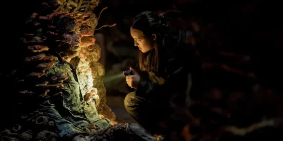 Ellie (Bella Ramsey) encontra vírus Cordyceps mutado em forma de esporos (Crédito: HBO)