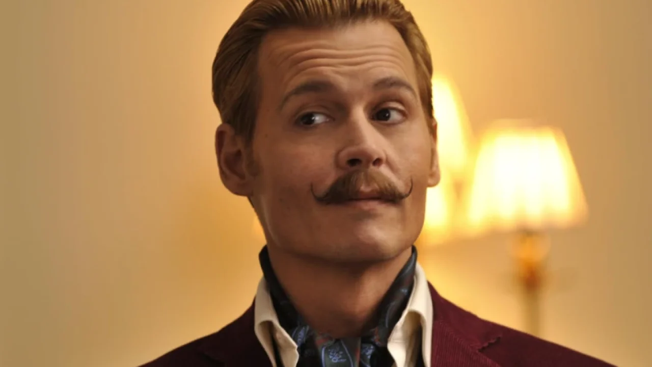 Johnny Depp é Mortdecai -- Disponível no Filmelier+, dentro da Prime Vídeo (Créditos: IMDB)