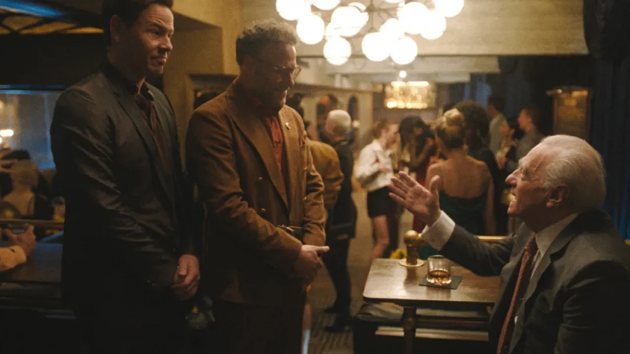 Para Seth Rogen, Martin Scorsese foi o melhor Martin Scorsese que poderia ter em 'O Estúdio' (Crédito: Apple TV+)