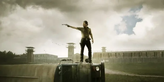 Elenco da Série The Walking Dead. Andrew Lincoln como Rick Grimes. (Crédito: TMDB)