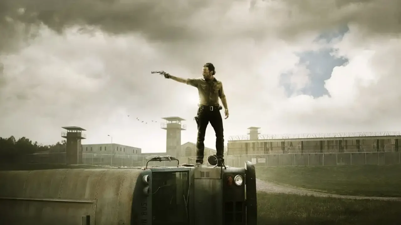 Elenco da Série The Walking Dead. Andrew Lincoln como Rick Grimes. (Crédito: TMDB)